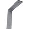 Ekena Millwork Hamilton Steel Bracket, Hammered Light Blue 2"W x 8"D x 8"H BKTM02X08X08HAHLB - alternate 1